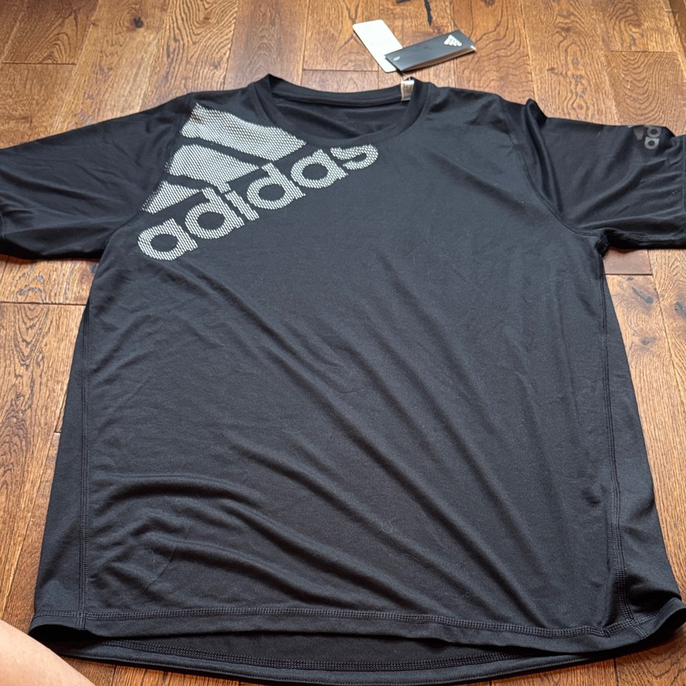 Adidas Men's Black Short Sleeve Tee